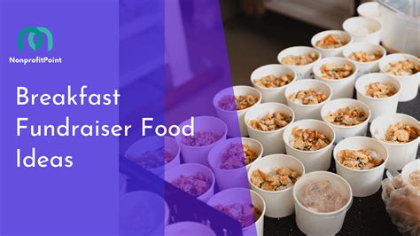 fundraising ideas with food